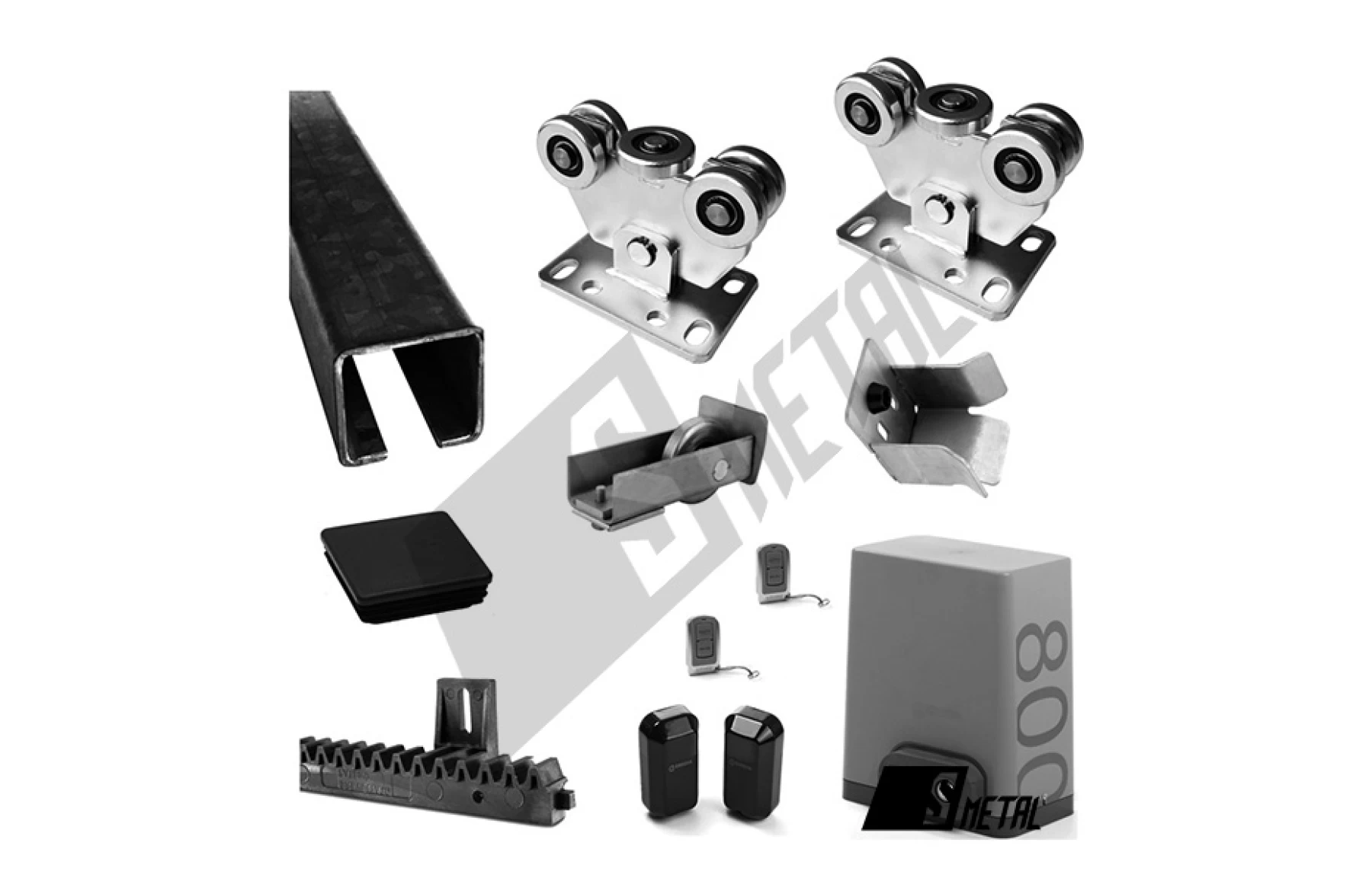 Kit poarta autoportanta XS5 MAX, greutate sustinuta 350kg