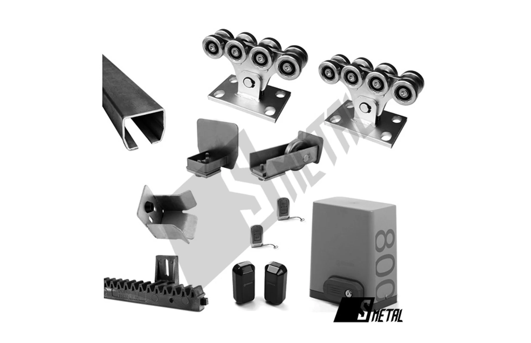 Kit poarta autoportanta XS8 MAX, greutate sustinuta 450kg
