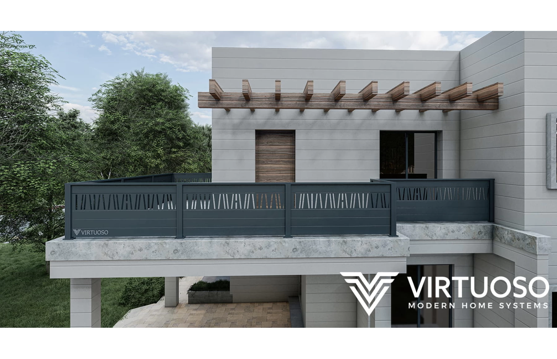 Balustrada Poseidon Aluminiu