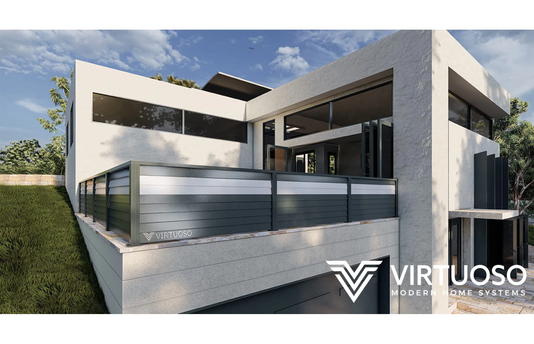 Balustrada Zeus Aluminiu