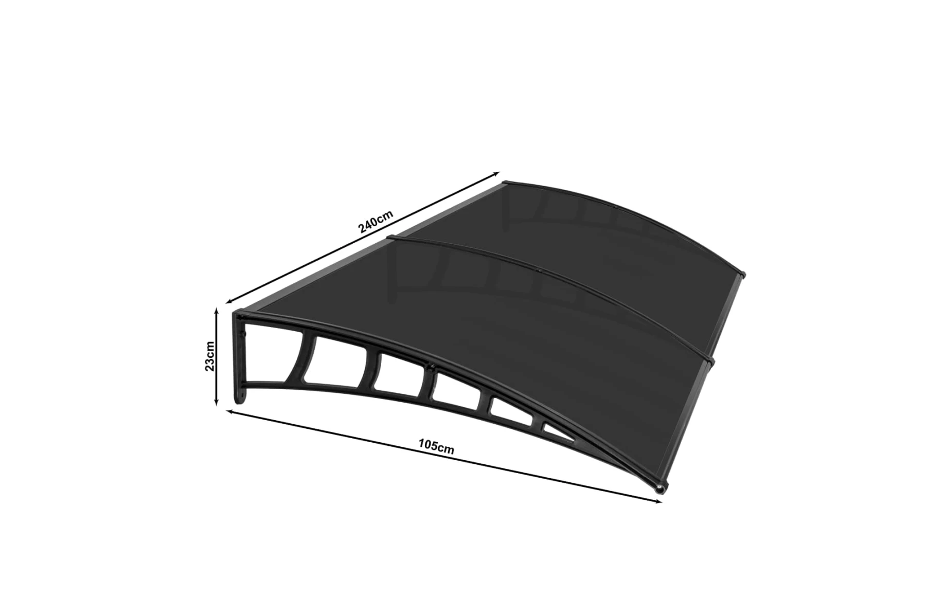 Copertina metalica cu plastic rigid, 1050x2400mm