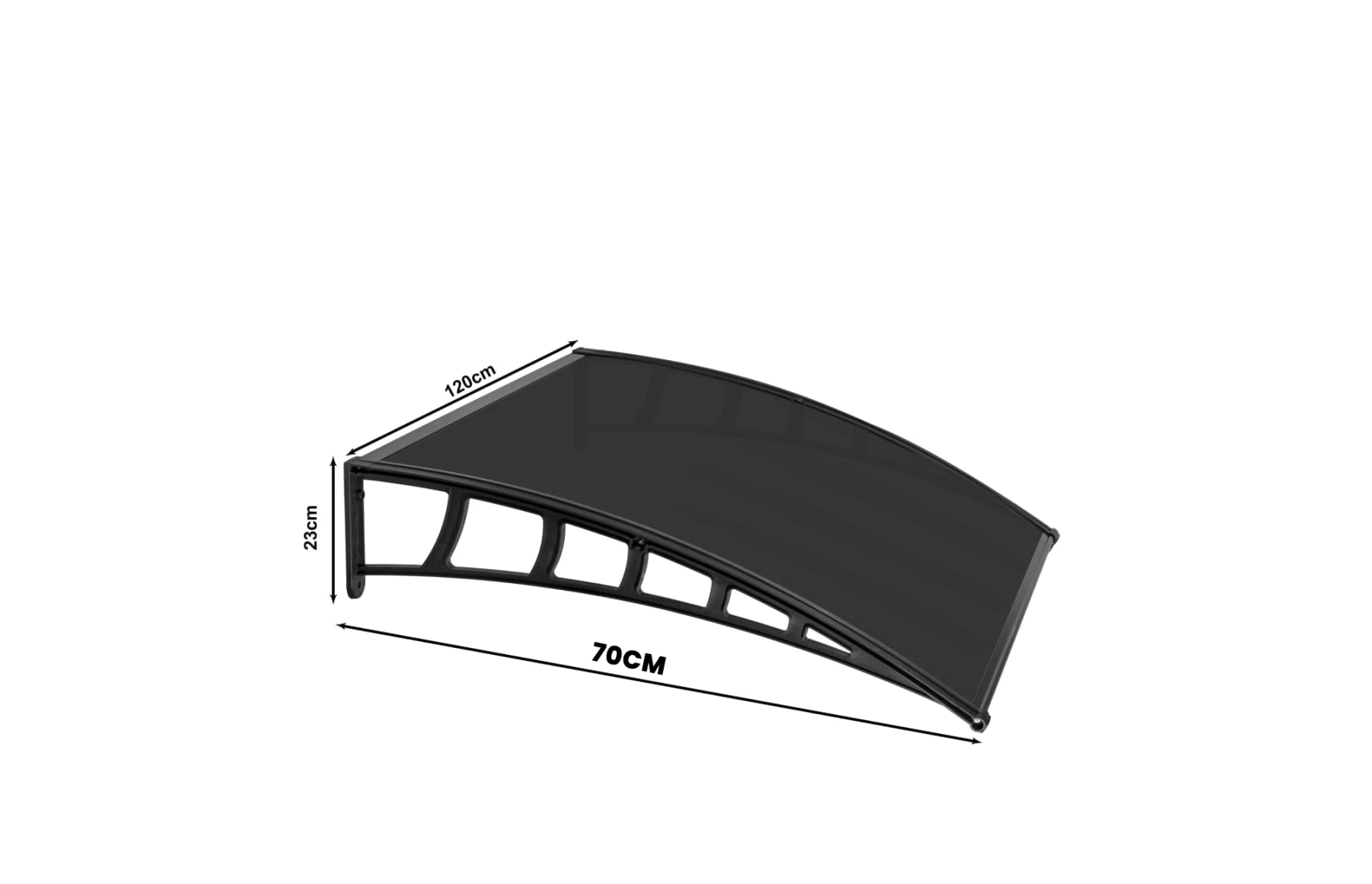 Copertina metalica cu plastic rigid, 700x1200mm