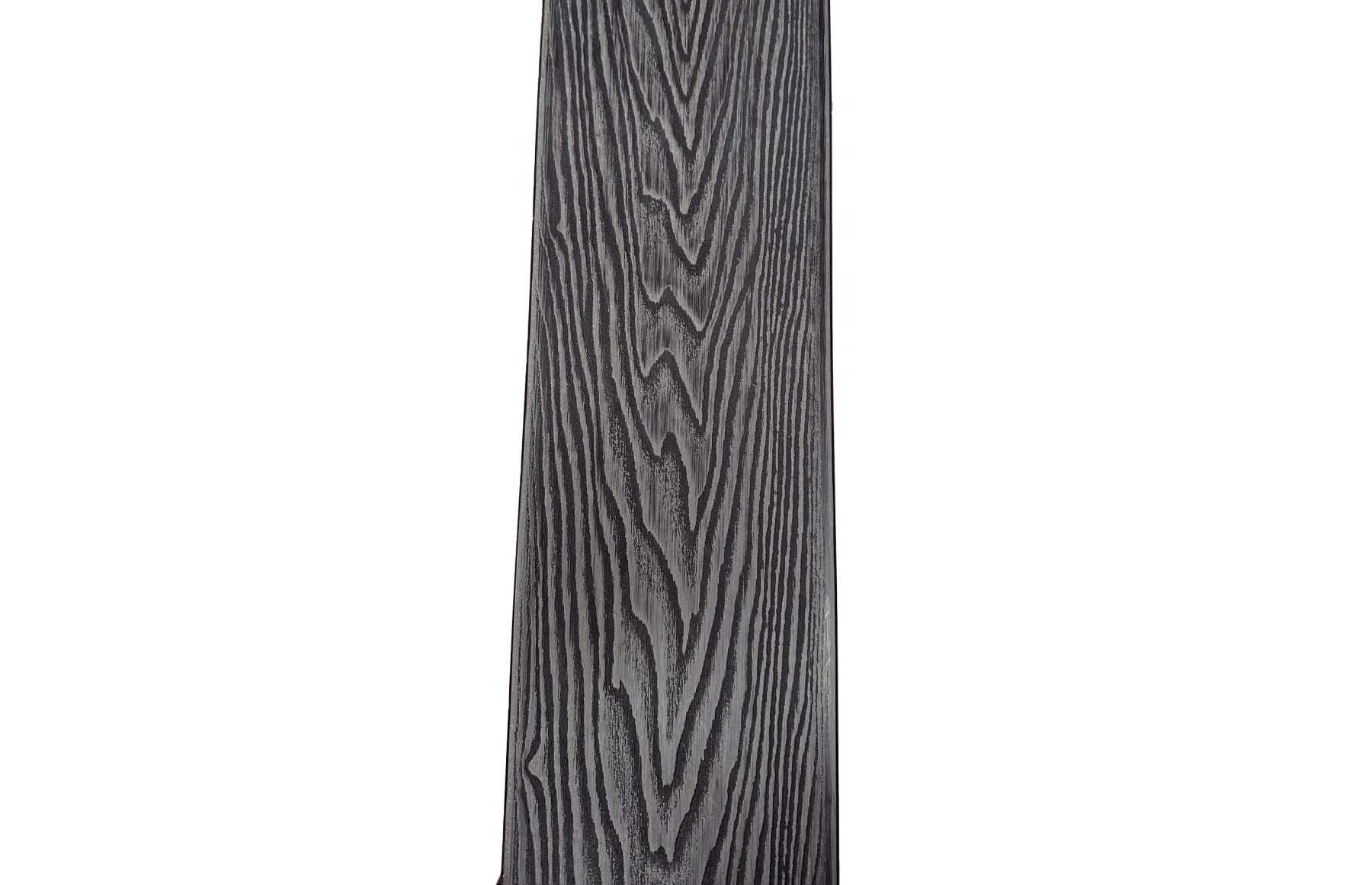 Placa deck terasa WPC 3D, tip pardoseala/dusumea WPC, 150x25 mm, gri antracit lemn