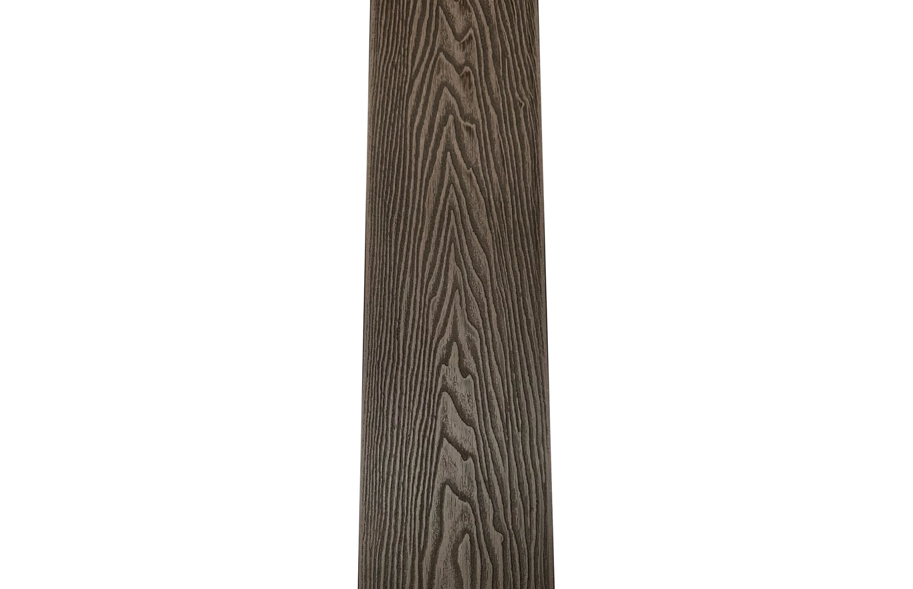 Placa deck terasa WPC 3D, tip pardoseala/dusumea WPC, 150x25 mm, maro linii periat