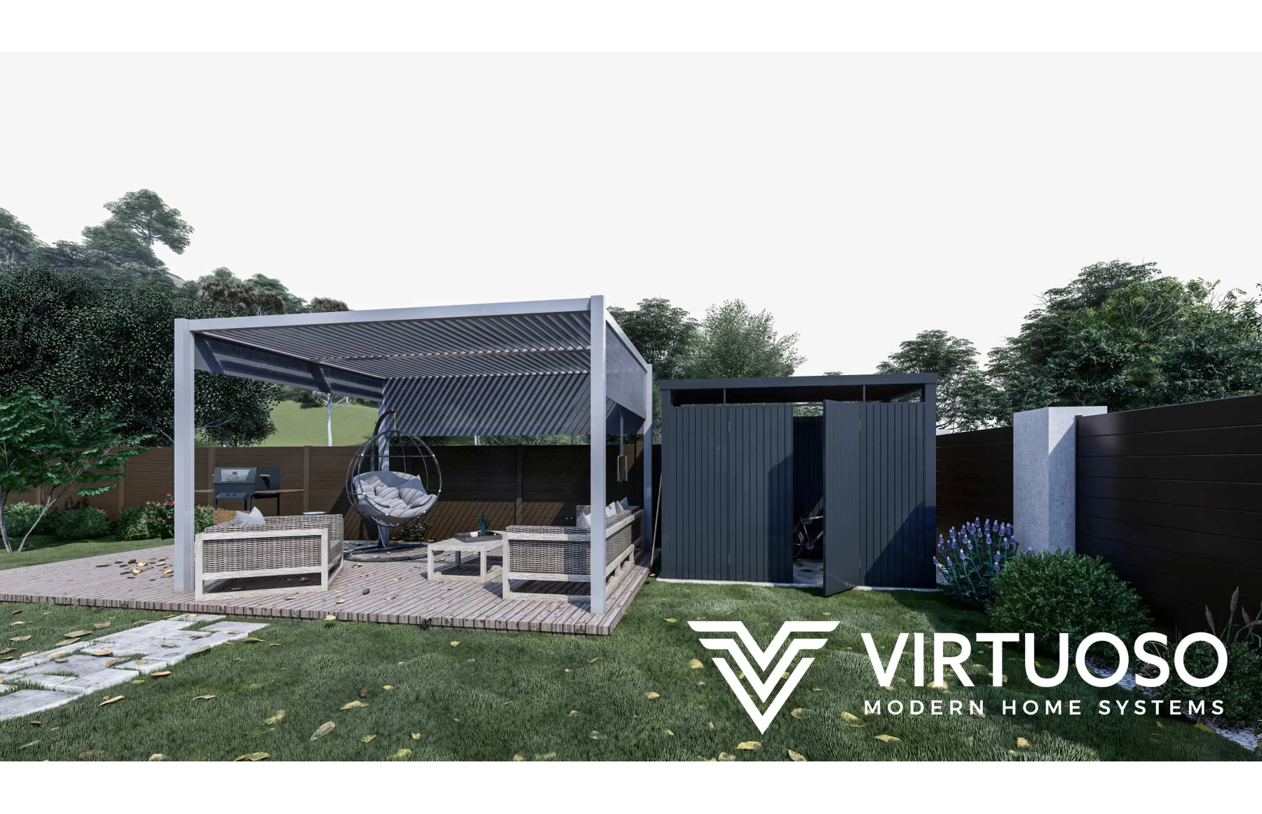 Poarta autoportanta, Apollo, Aluminiu