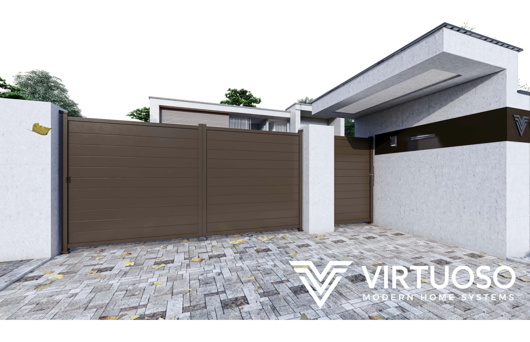 Poarta autoportanta, Apollo, Aluminiu