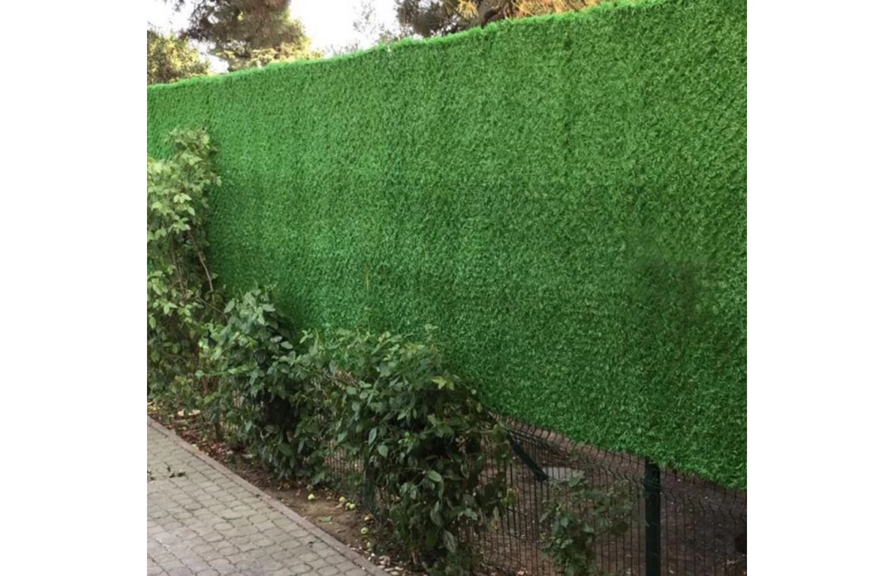 Plasa gard viu artificial, imitatie Gard Viu, plasa paravan verde, 1.5x10metri, Virtuoso