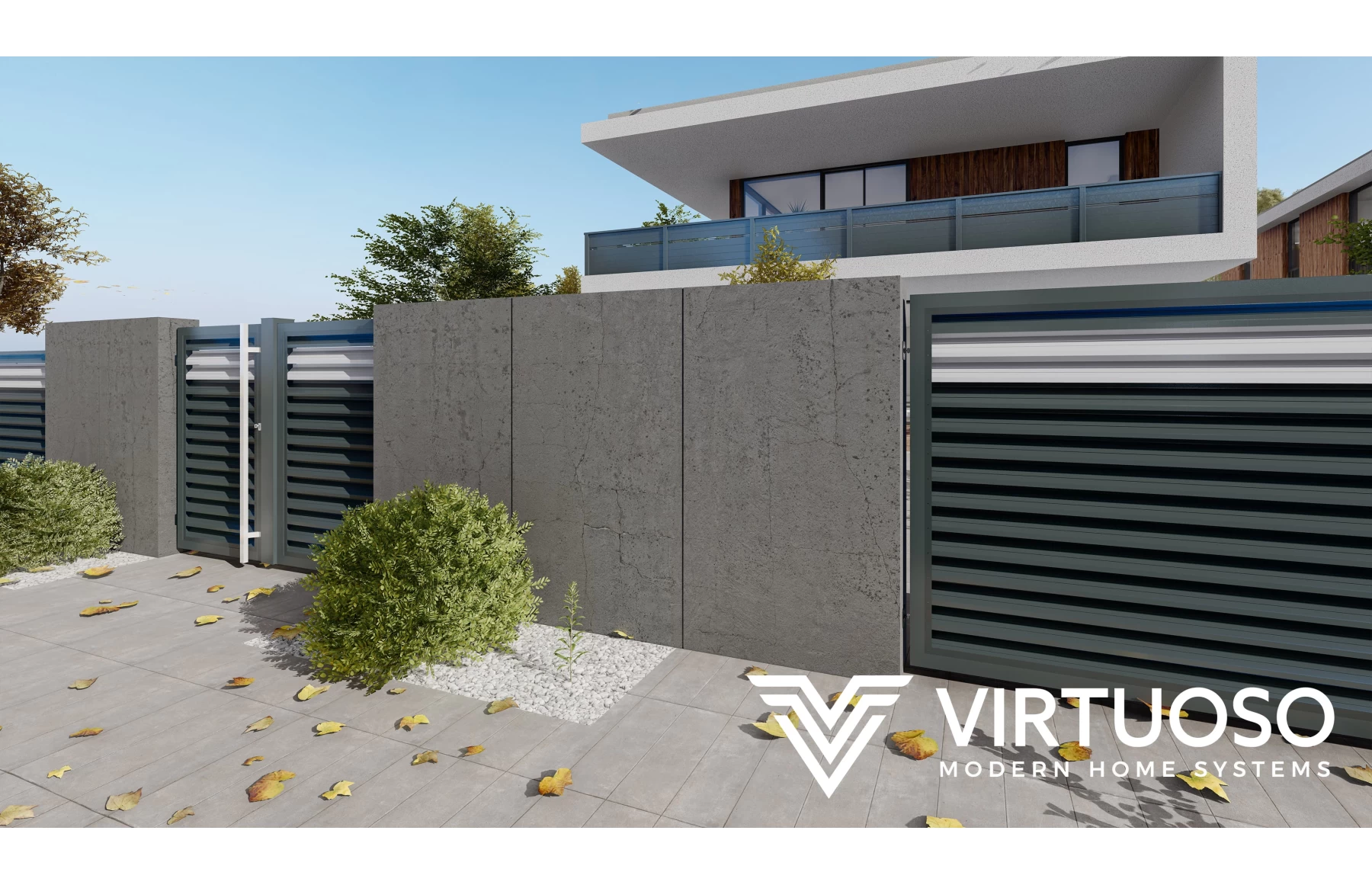 Gard Jaluzea Aluminiu