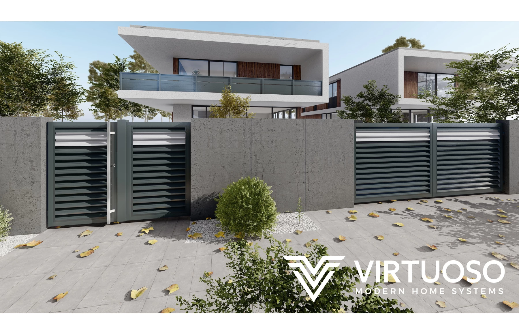 Gard Jaluzea Aluminiu