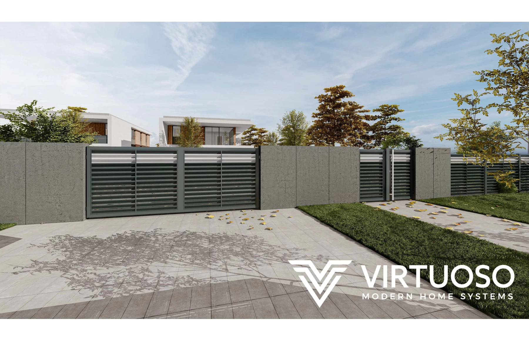 Gard Jaluzea Aluminiu