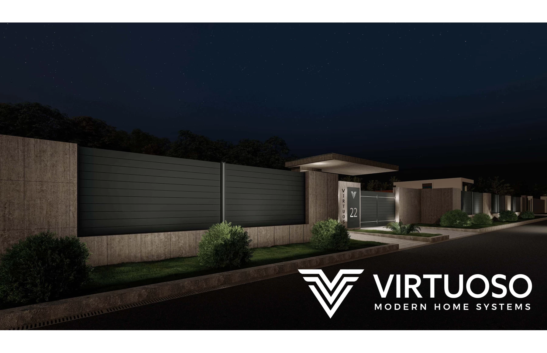 Gard Cu Placaj Bacus Aluminiu