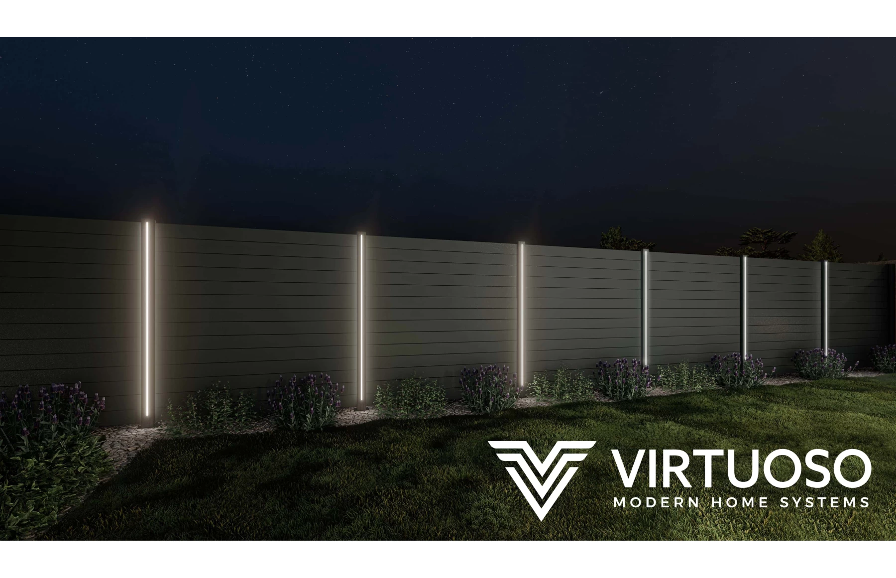 Gard Cu Placaj Bacus Aluminiu