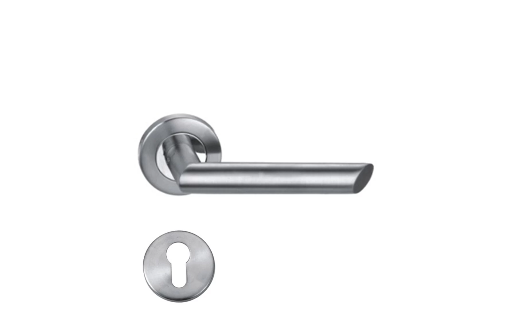 Set manere inox satinat, tip clanta cu arc, Premium, Virtuoso