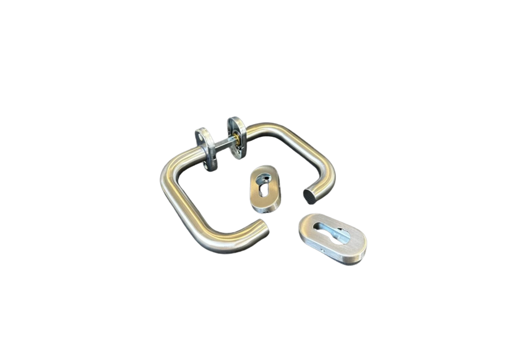 Set manere inox satinat, tip clanta cu arc, Premium, Virtuoso