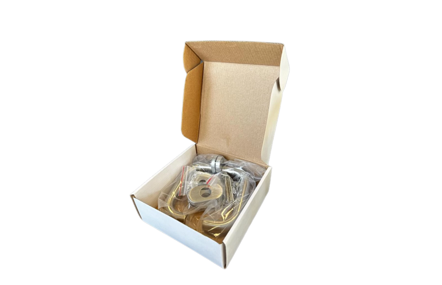 Set manere inox satinat, tip clanta cu arc, Premium, Virtuoso