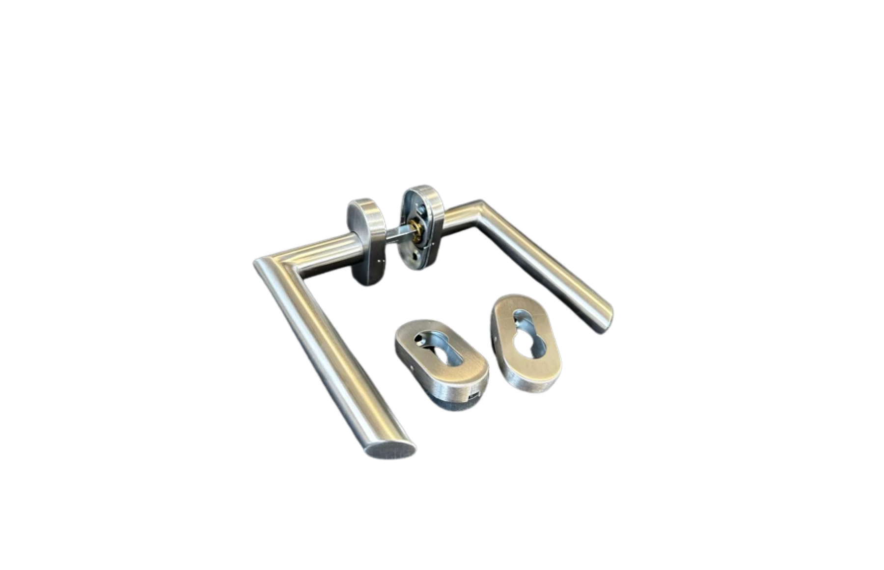 Set manere inox satinat, tip clanta cu arc, Premium, Virtuoso