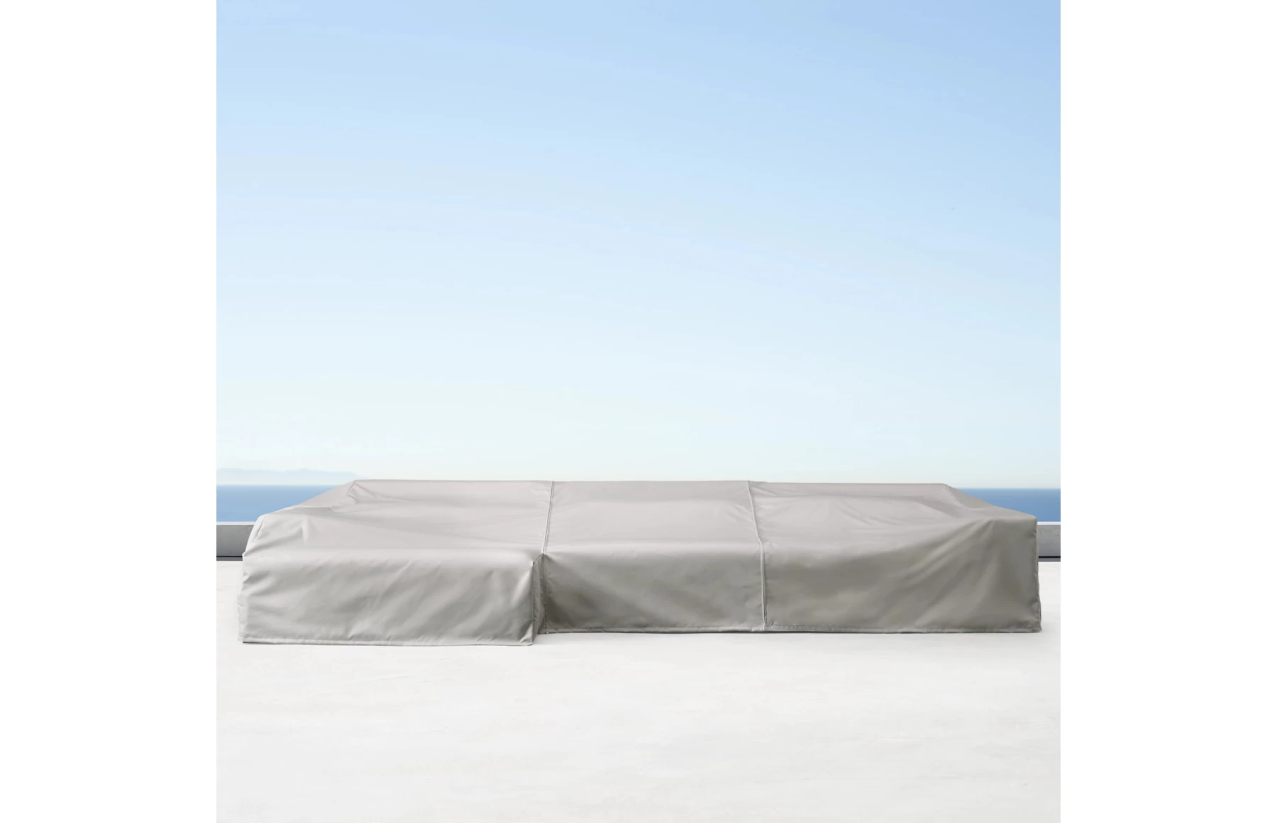 Husa impermeabila canapea din aluminiu cu 3 locuri, model Dubai