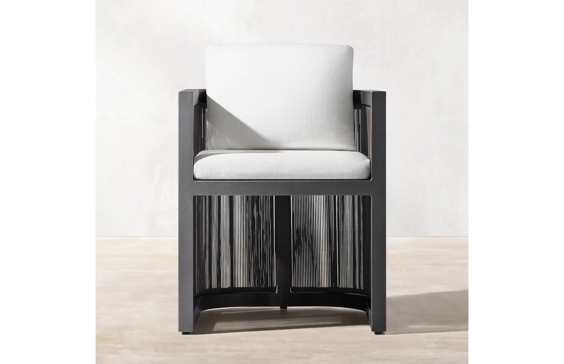 Set masa dining cu 6 scaune premium din aluminiu, pentru terasa/gradina/balcon, model Bari