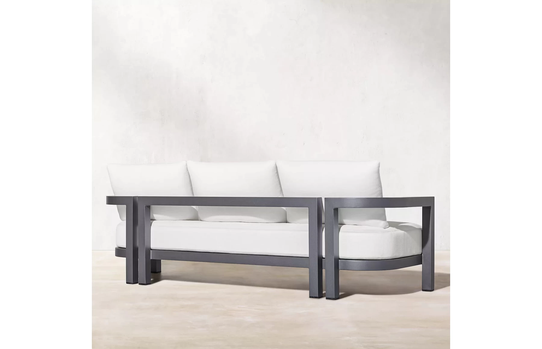 Set mobilier premium din aluminiu, pentru terasa/gradina/balcon, model Parma