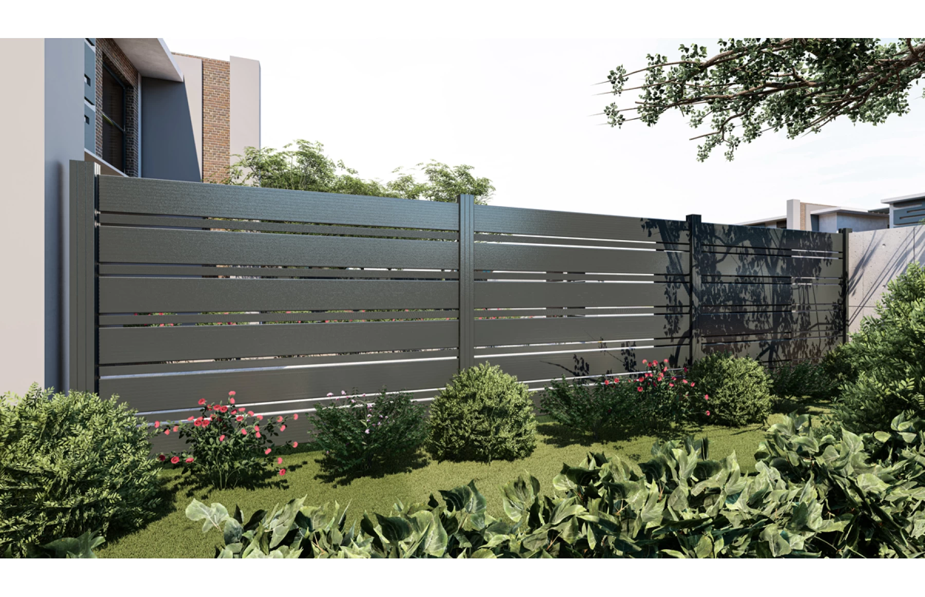 Panou gard metalic din aluminiu model Pegasus