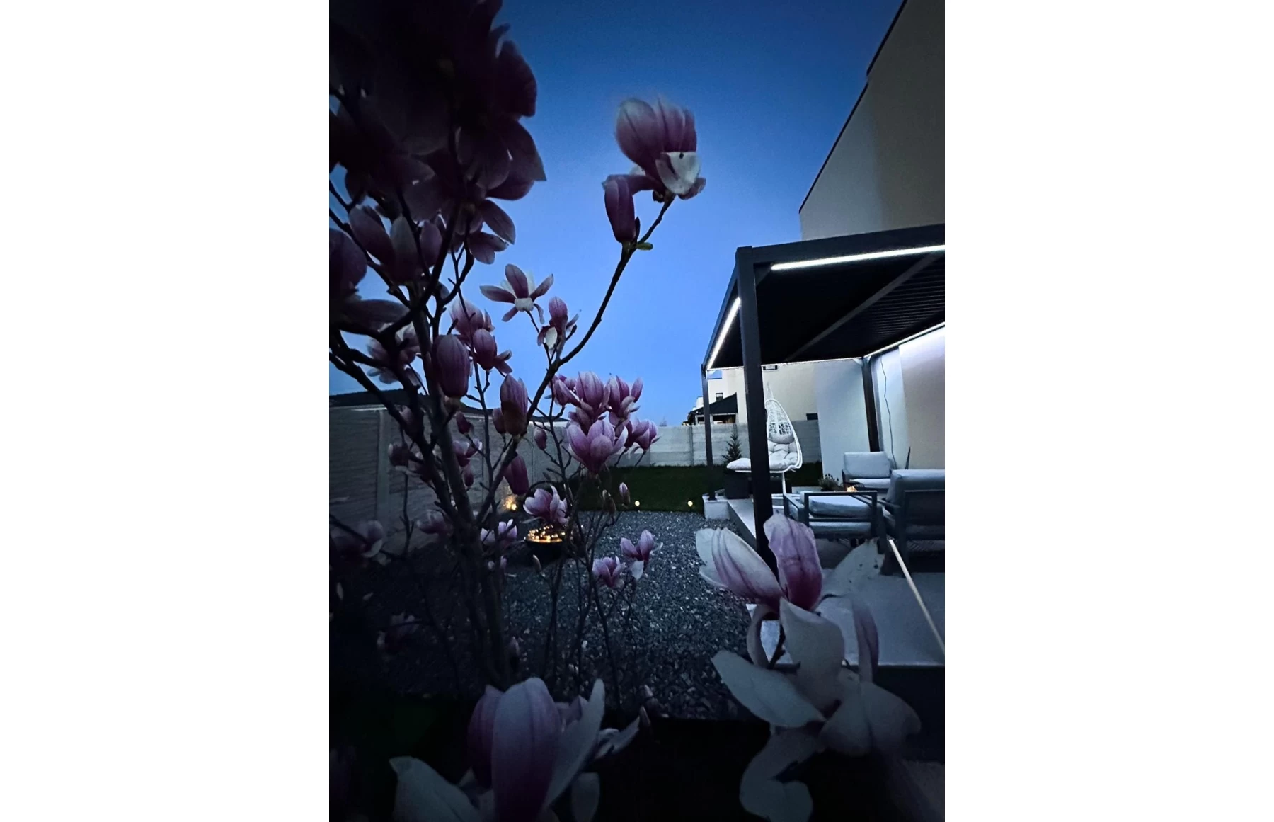 Pergola X Bioclimatica, Pavilion 3x4x2.3metri cu LED, prindere pe casa, Premium, Aluminiu