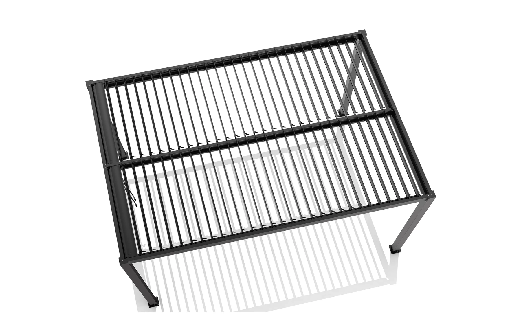 Pergola X Bioclimatica, Pavilion 3x4x2.5metri cu LED , Premium, Aluminiu, Ofertă limitata