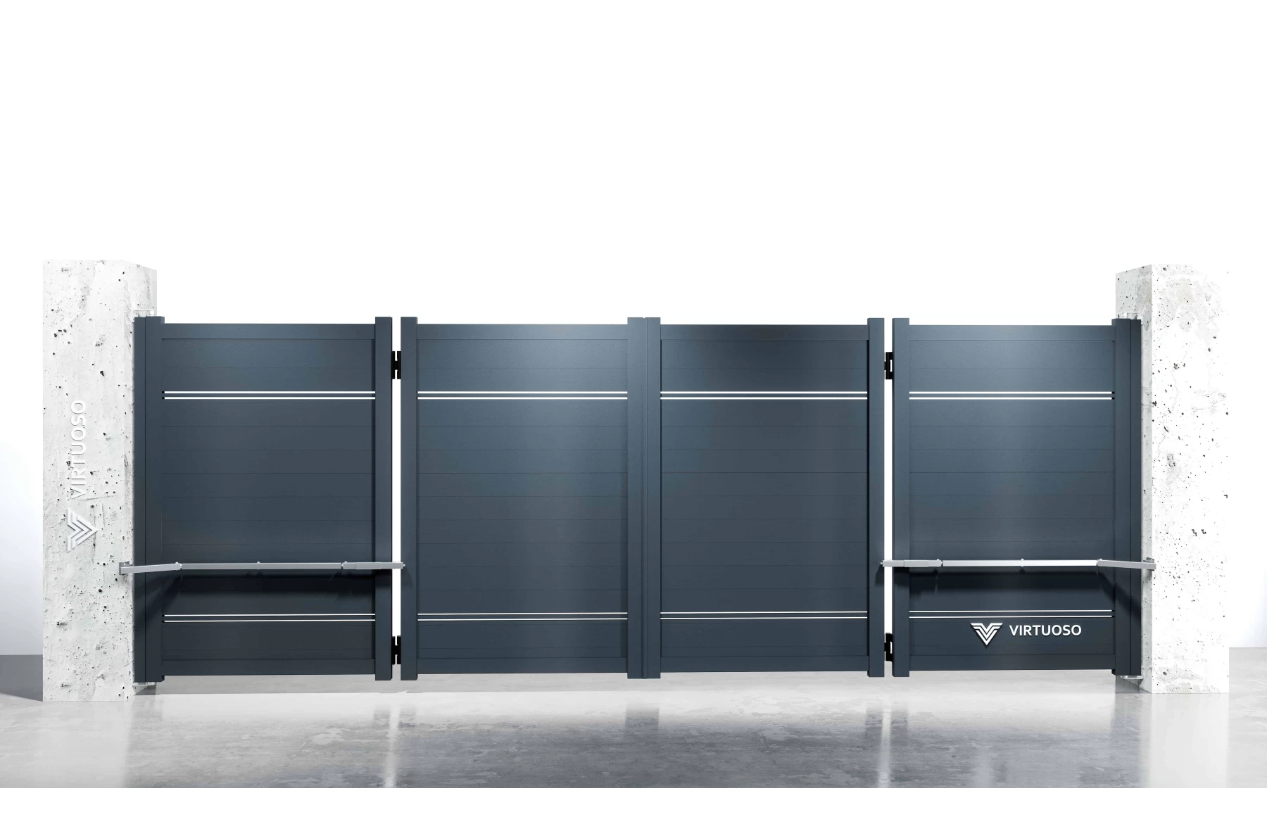 Poarta bi-fold articulata, Hercule, Aluminiu