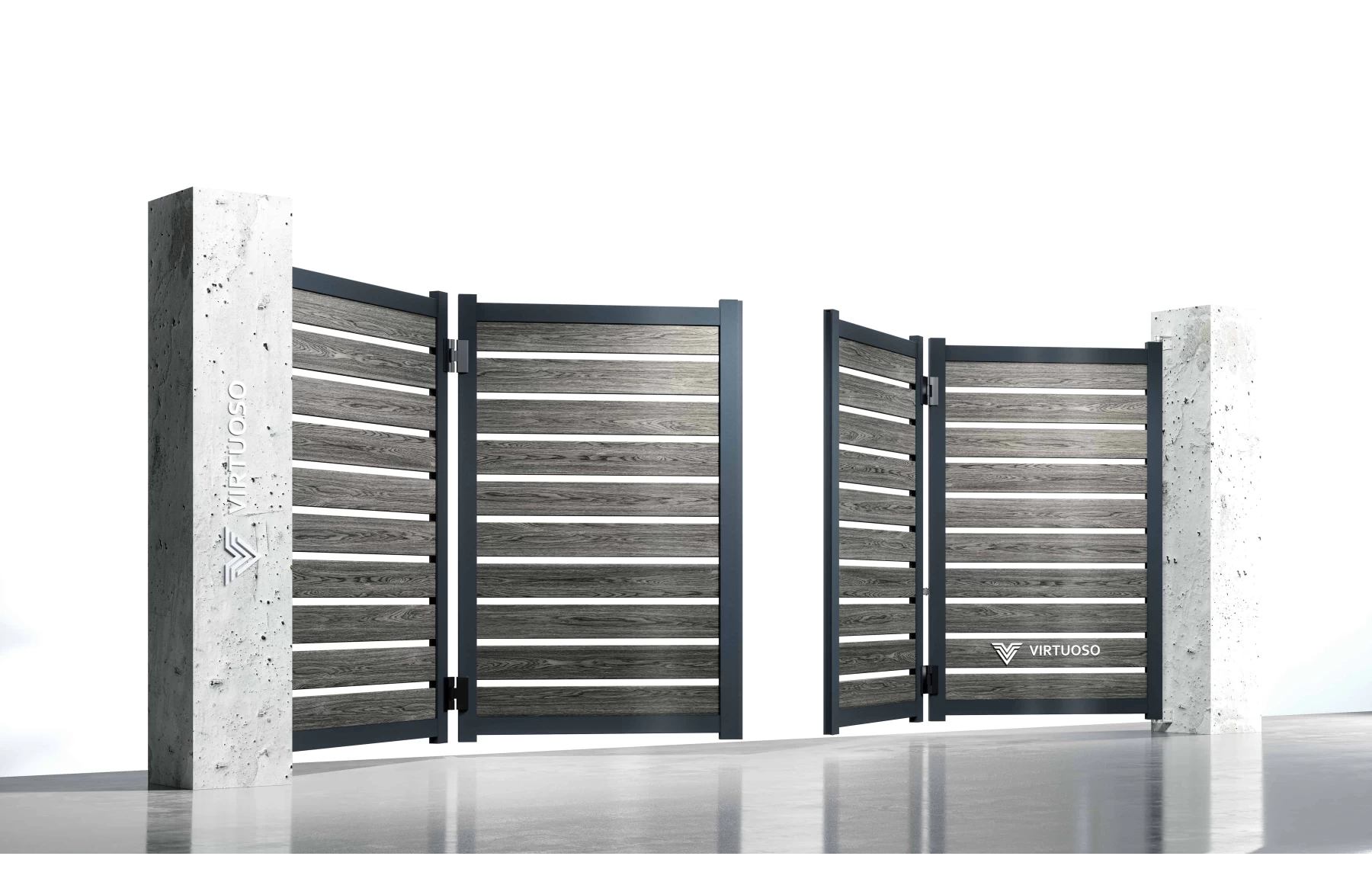 Poarta bi-fold articulata, Ares, WPC