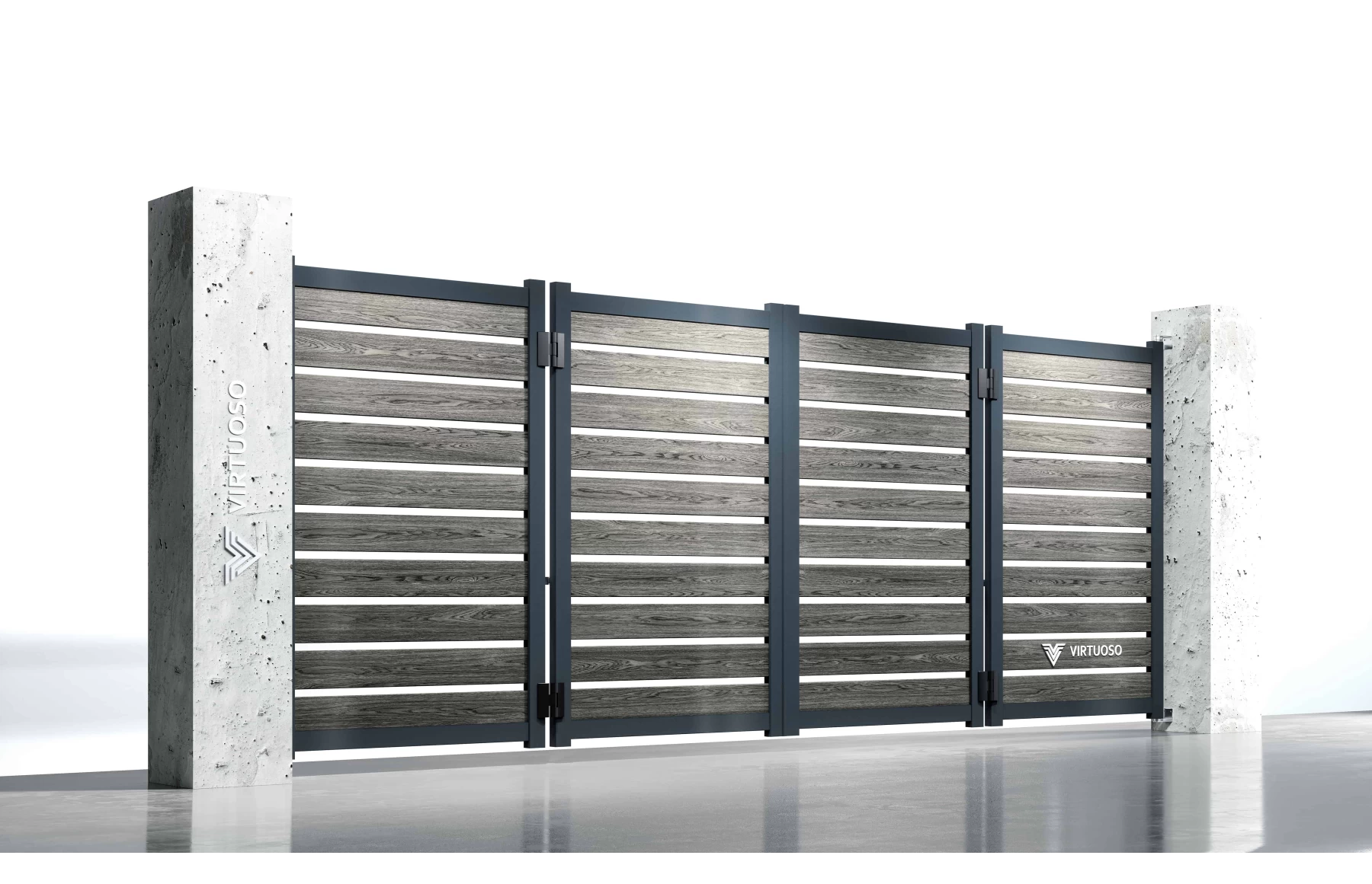 Poarta bi-fold articulata, Ares, WPC