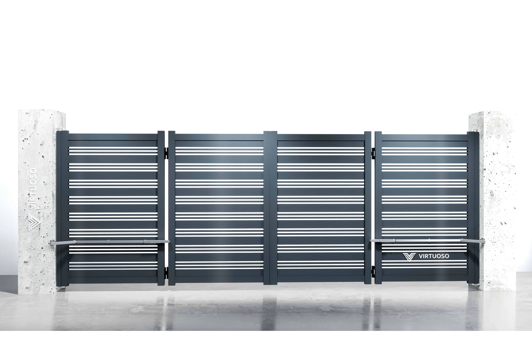 Poarta bi-fold articulata, Venus, Aluminiu