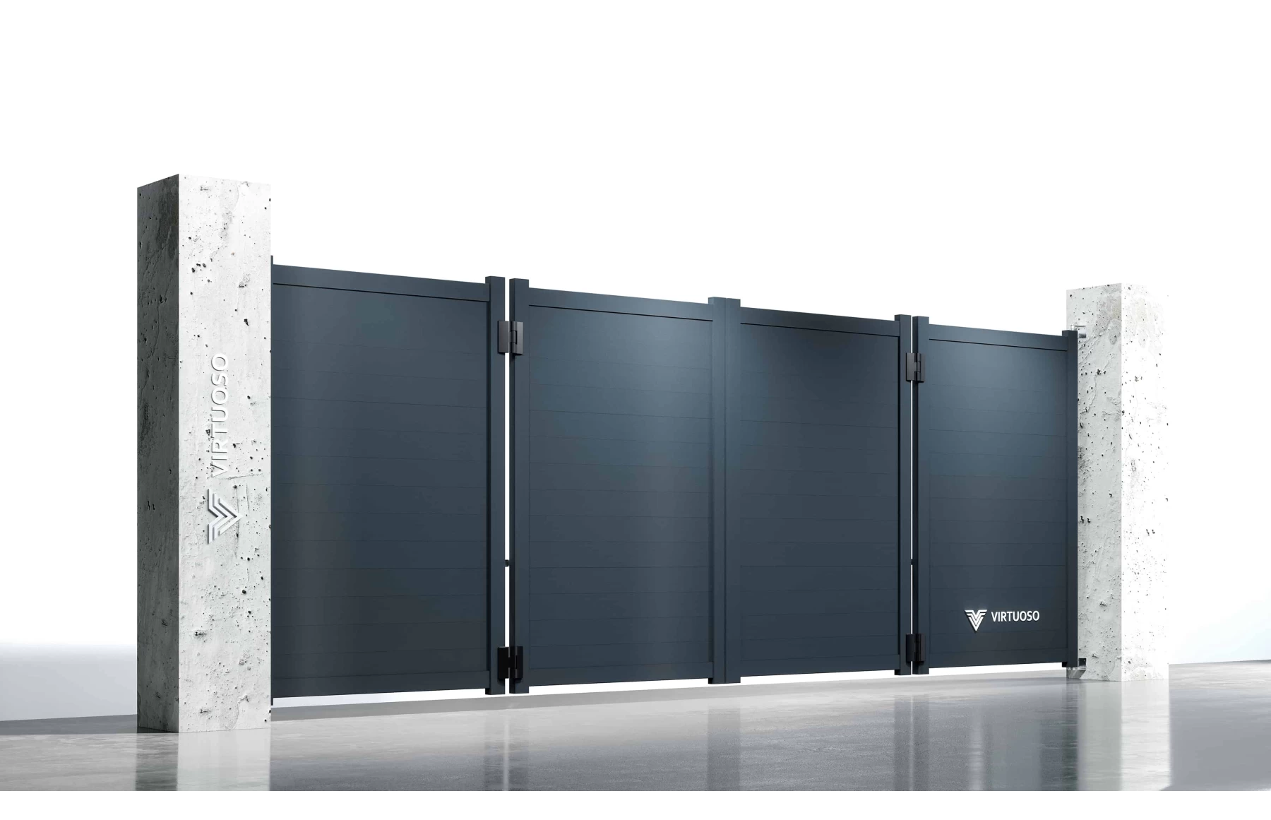 Poarta bi-fold articulata, Apollo 2.0, Aluminiu