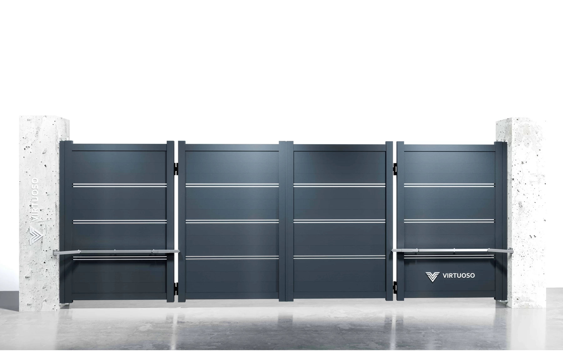 Poarta bi-fold articulata, Artemis, Aluminiu