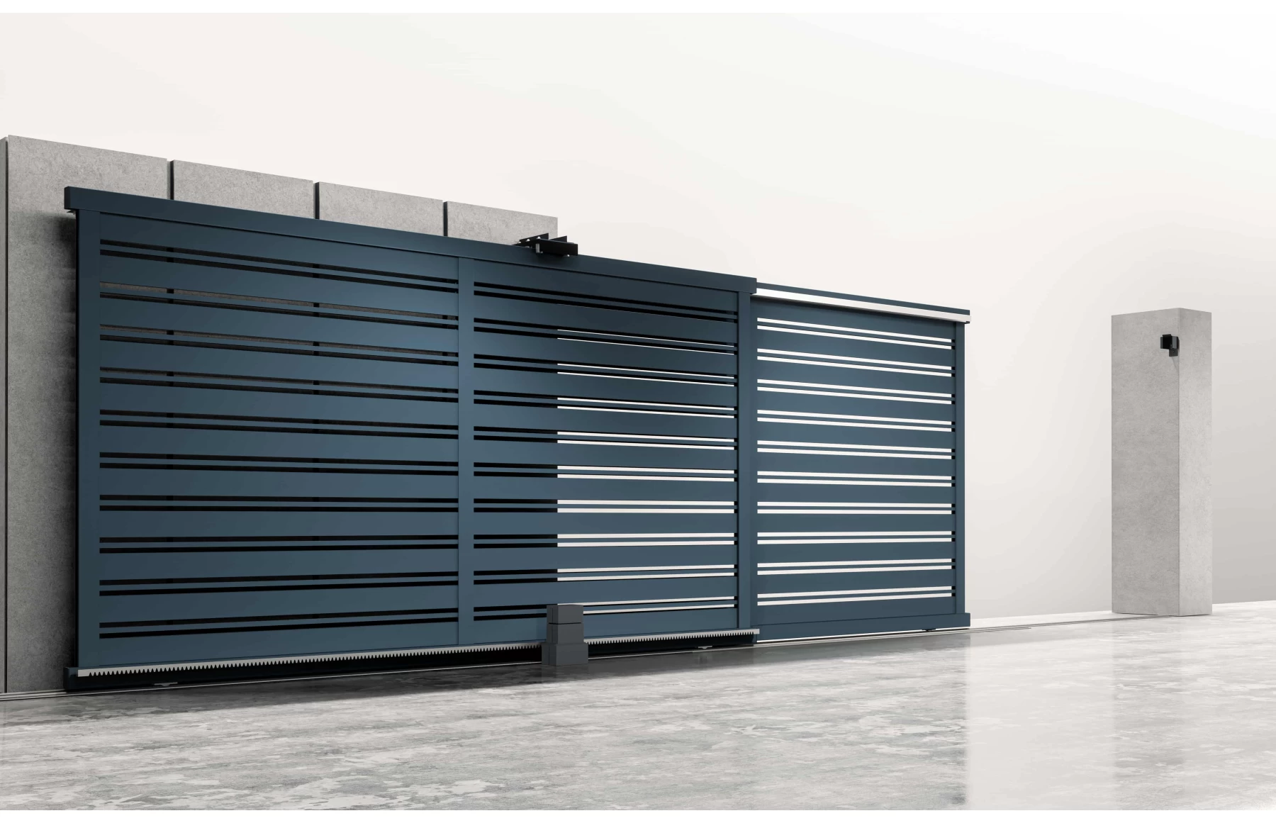 Poarta armonica telescopica, Perseus, Aluminiu