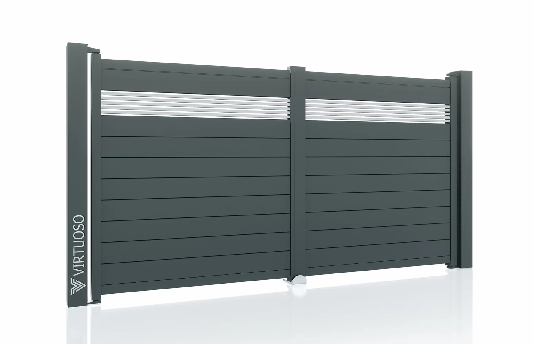 Poarta auto batanta, Dionysos 2.0, Aluminiu