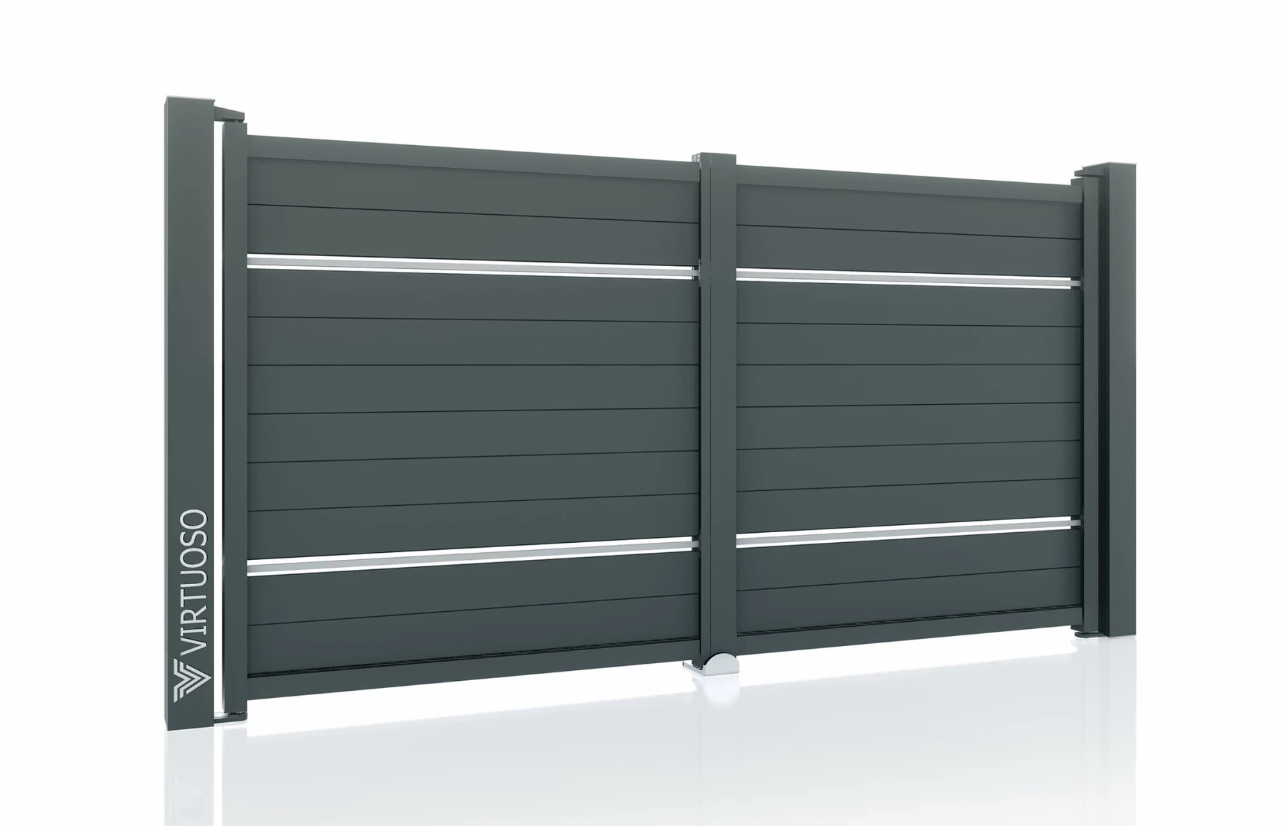 Poarta auto batanta, Hercule, Aluminiu