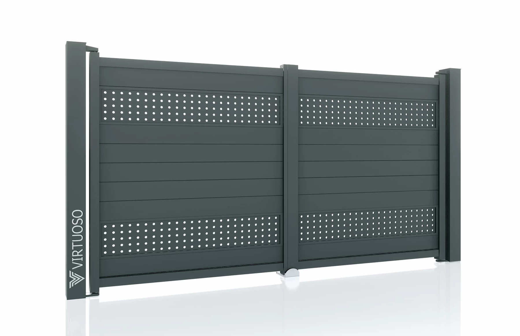  Poarta auto batanta, Hermes, Aluminiu