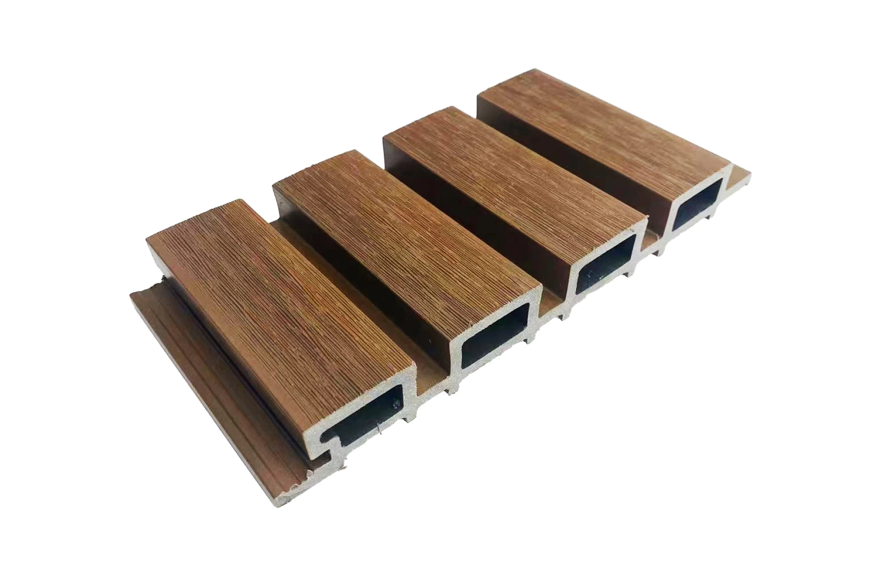 Riflaj WPC lemn compozit Premium Co-Extrudat, 219x26mm, 3600mm lungime, Eleganță și Protecție pentru Spațiile Exterioare