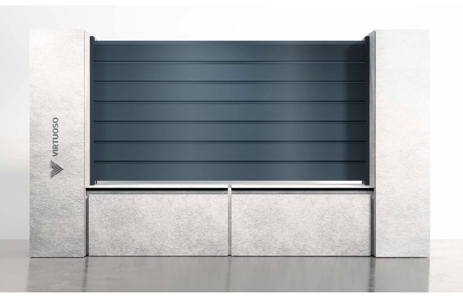 Panou gard metalic din aluminiu, model Sfinx