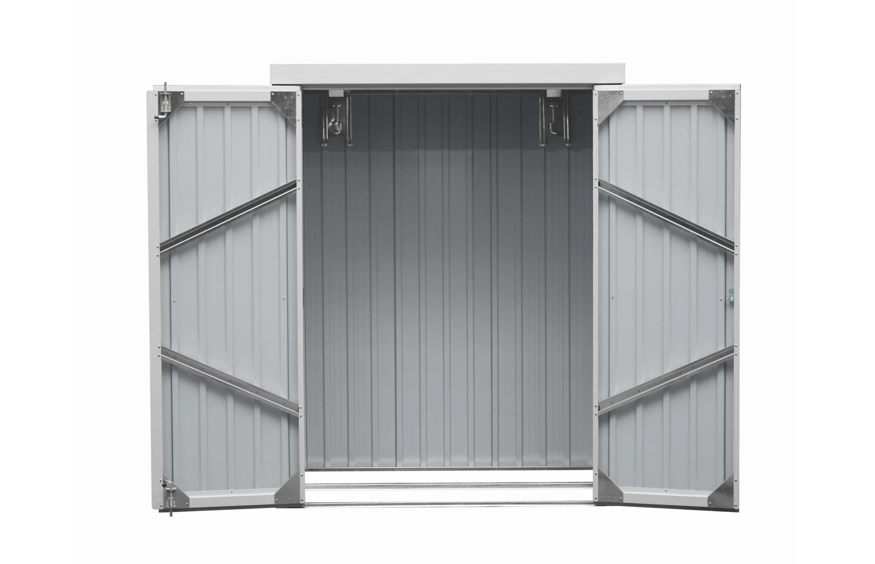 Magazie dulap depozitare gradina GoodBox, casuta depozitare unelte, Basic, Otel zincat