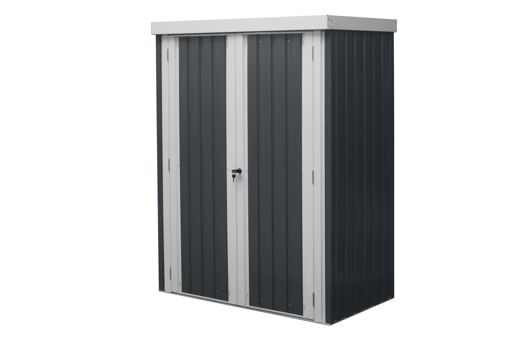 Magazie dulap depozitare gradina GoodBox, casuta depozitare unelte, Basic, Otel zincat