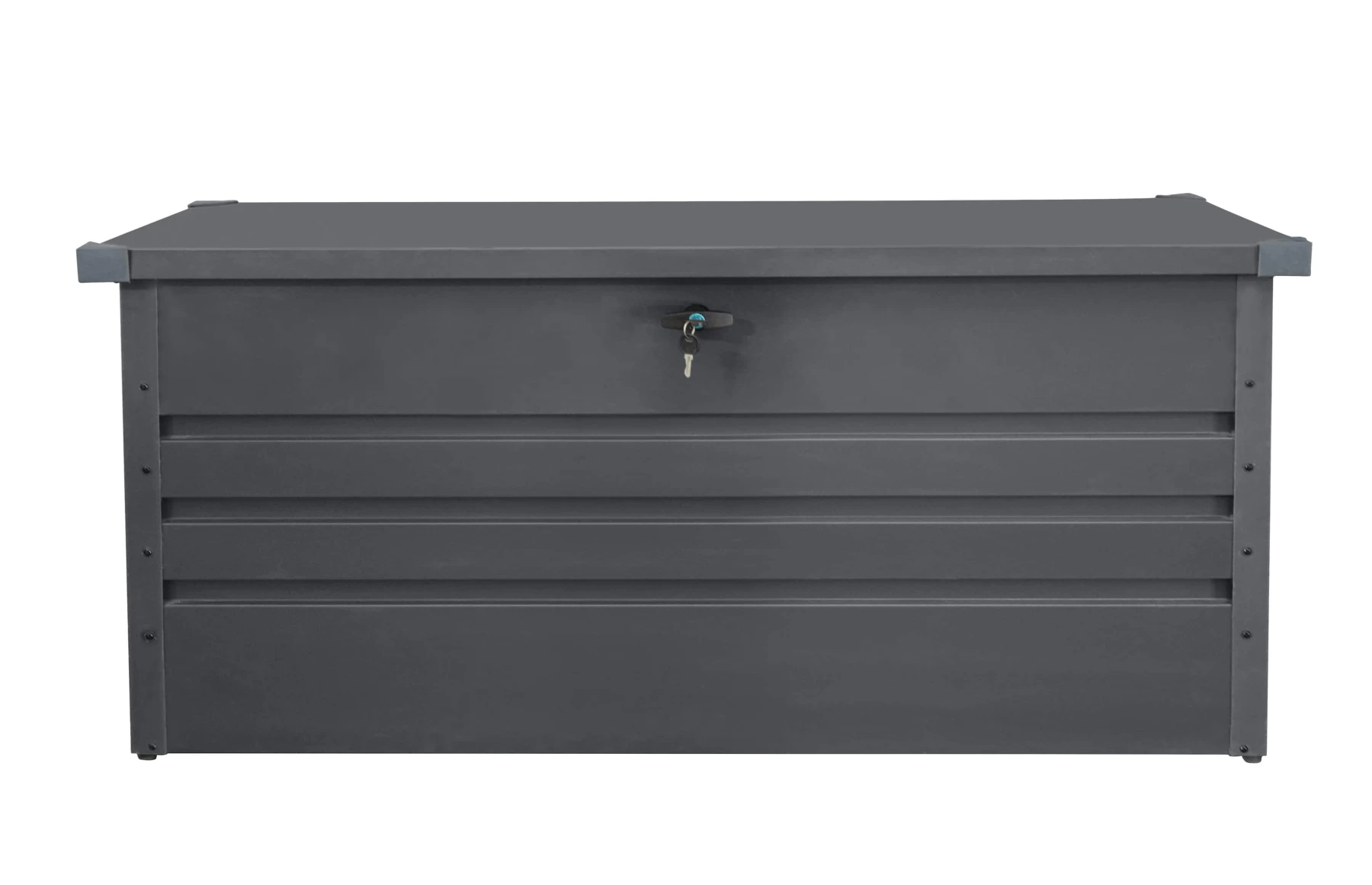 Cufar depozitare gradina SuperiorChest 600litri, lada depozitare unelte, Basic, Otel zincat