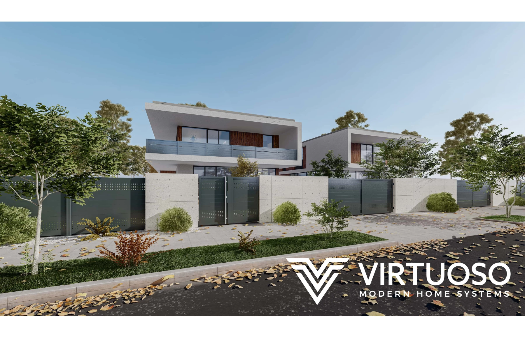 Poarta autoportanta, Hermes, Aluminiu