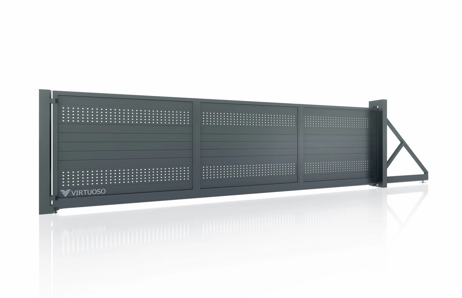 Poarta autoportanta, Hermes, Aluminiu