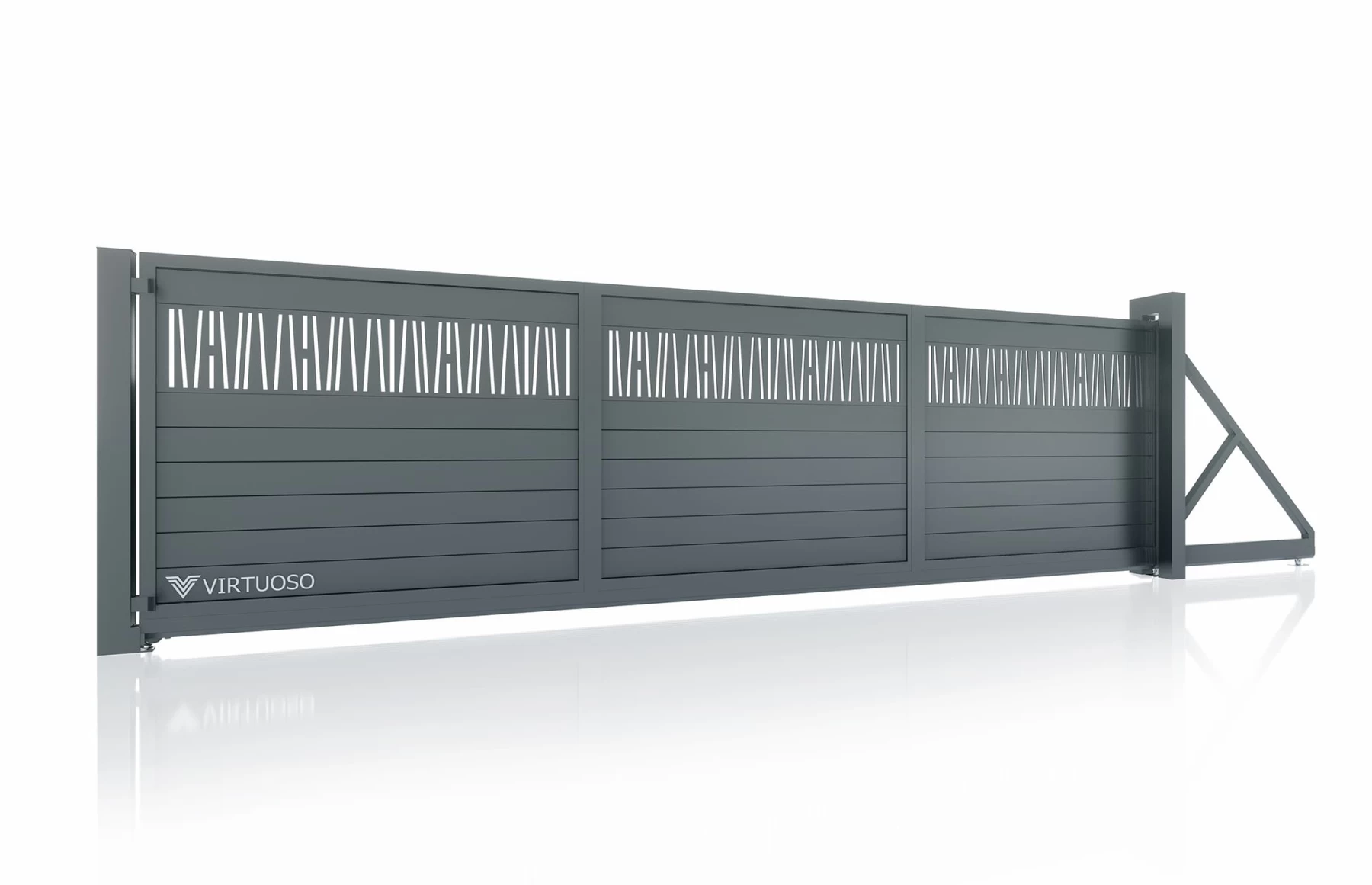 Poarta autoportanta, Poseidon, Aluminiu