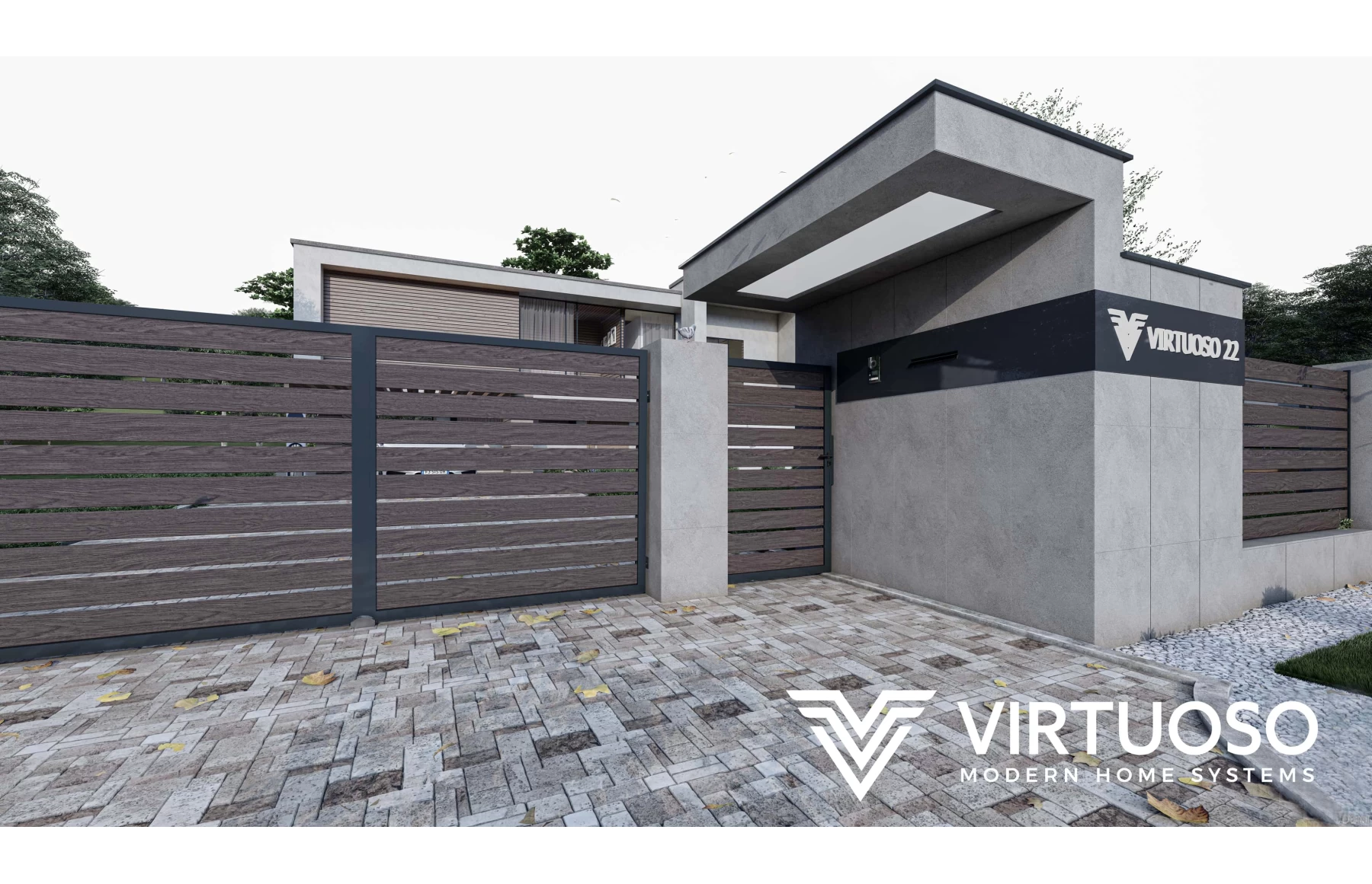 Set Porti Ares, WPC & Aluminiu