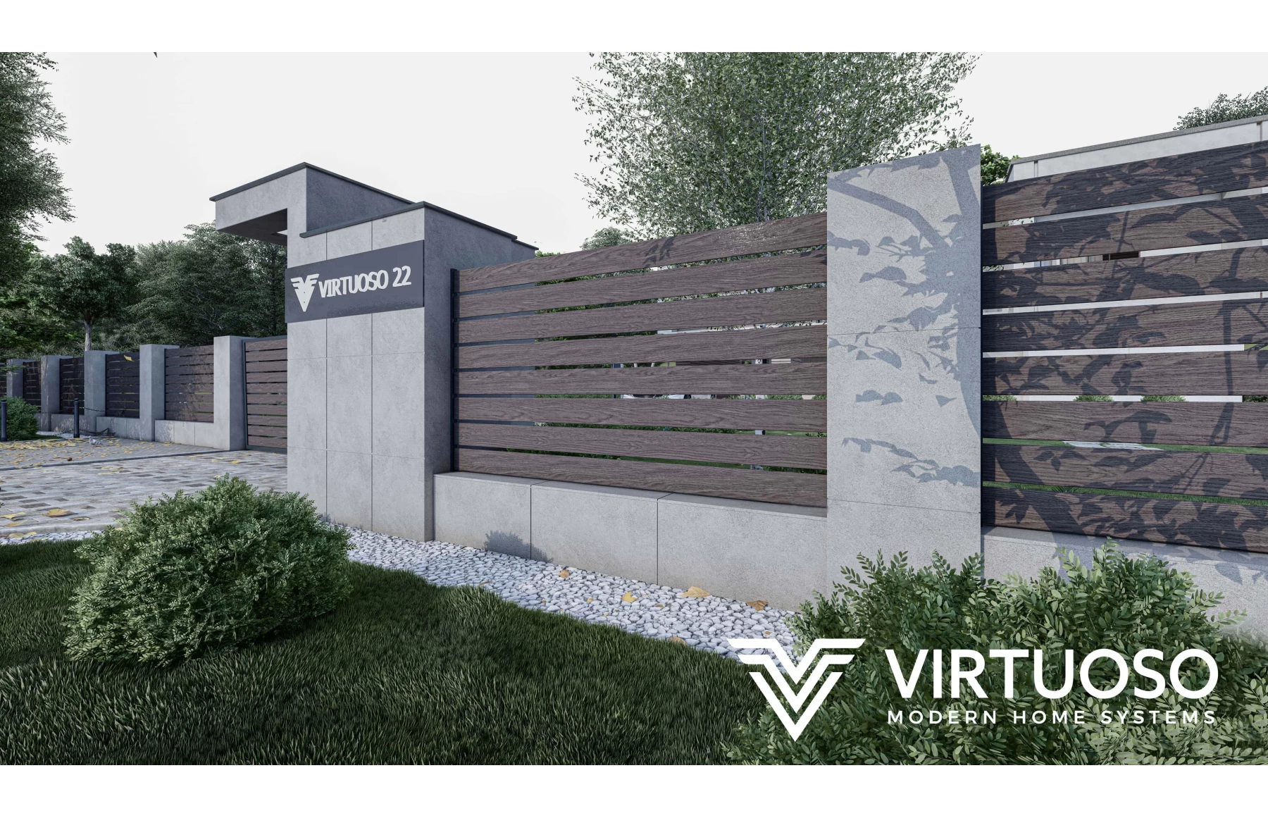 Set Porti Ares, WPC & Aluminiu