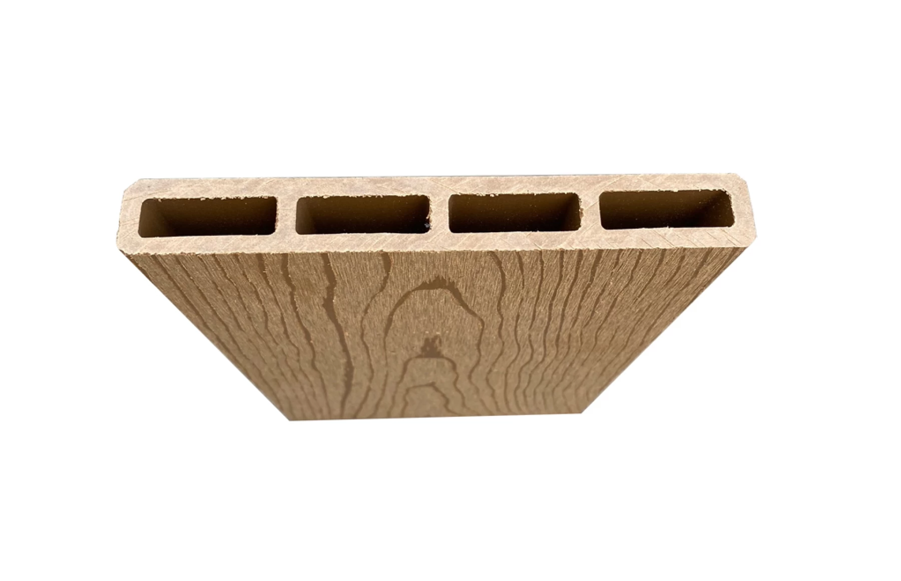 Placa gard tip scandura din WPC lemn compozit, 150x20.6mm, textura lemn bej