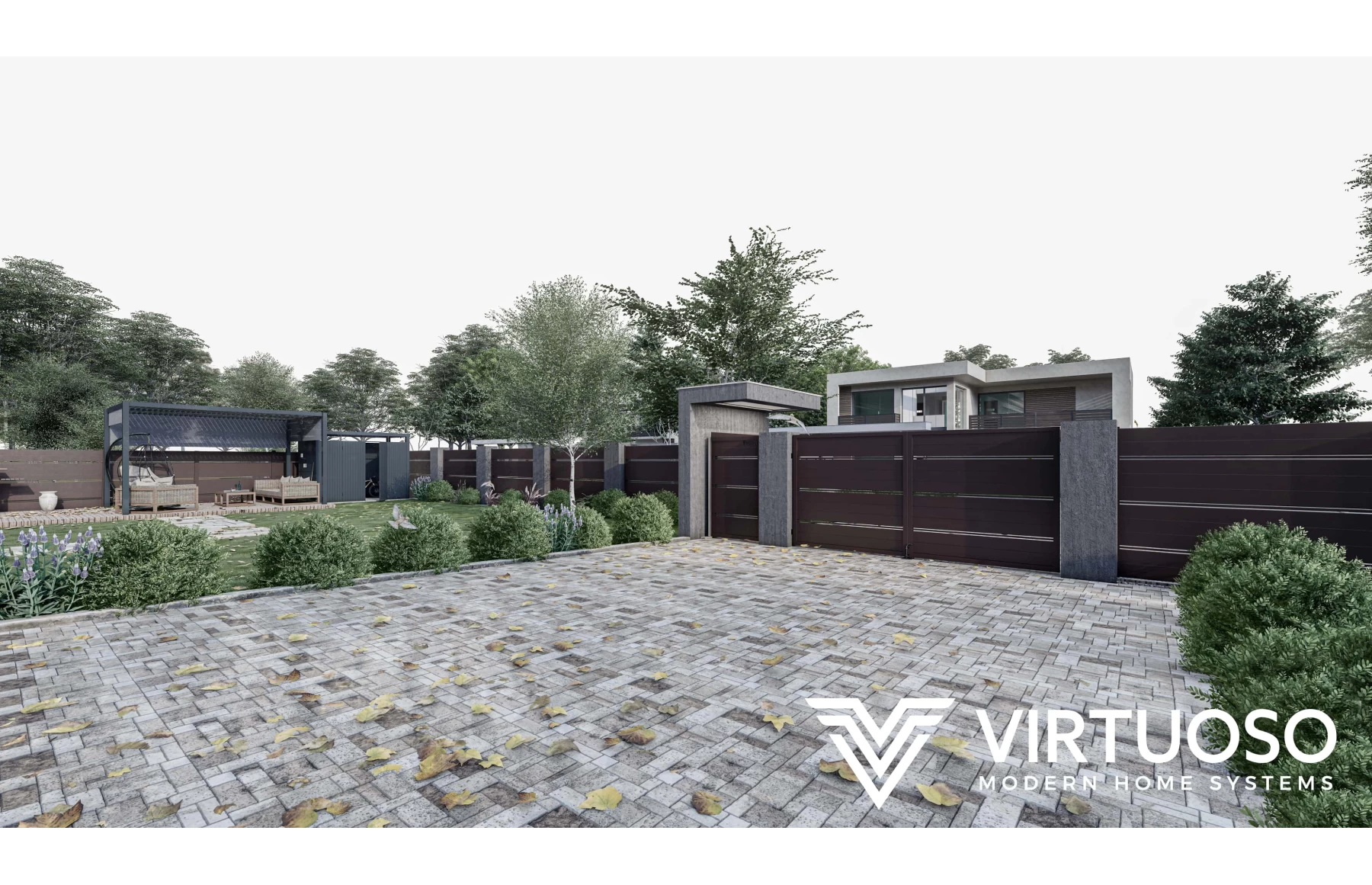 Poarta bi-fold articulata, Artemis, Aluminiu