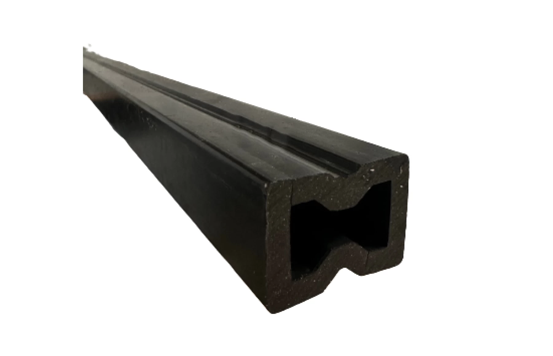 Grinda montaj deck decupata, dimensiune: 40 x 30 mm, Lungime 4000 mm, Material: WPC