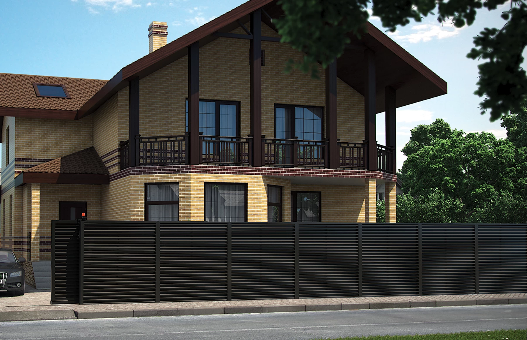 Gard Jaluzea Aluminiu